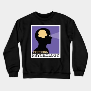 Popcorn Psychology Purple Logo Crewneck Sweatshirt